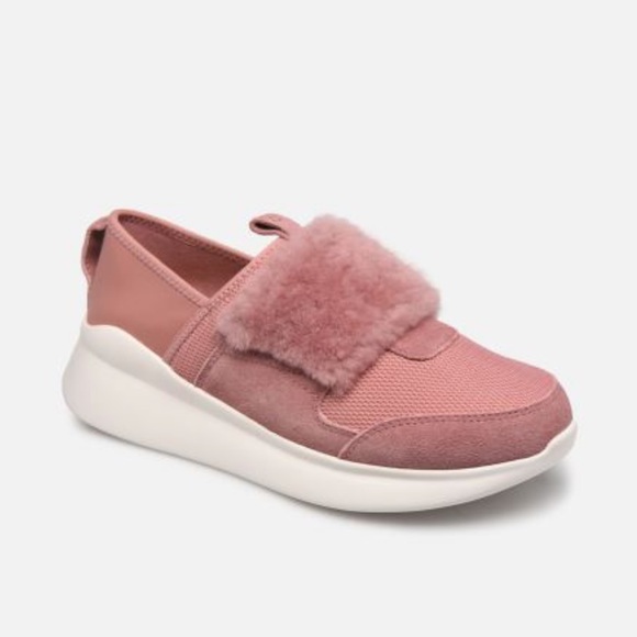 NEW UGG PICO MIXED MEDIA SLIP-ON SNEAKERS - Picture 1 of 9